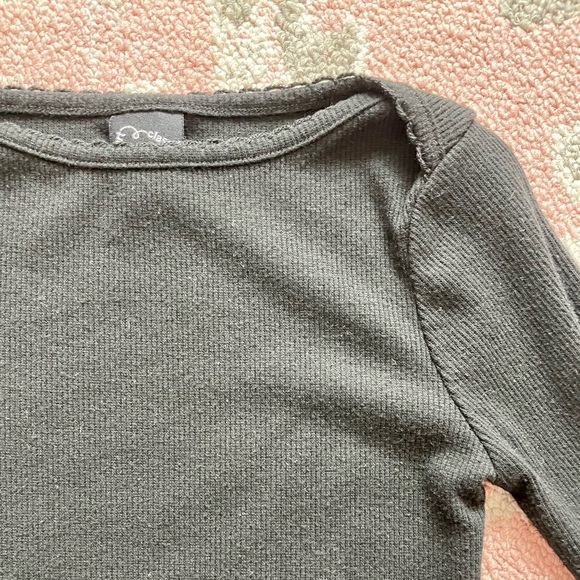 Art Class Ribbed Long Sleeve Tee - Picture 3 of 4